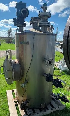 Tank, 270 Gallon, 316L Stainless Steel, UL 142, 3' x 5', #S743624