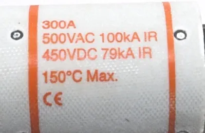 NEW FERRAZ SHAWMUT A50P300-4 SC SEMI CONDUCTOR FUSE 500V 300A A50P3004