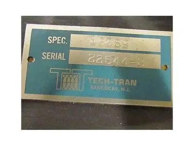 Tech-Tran Transformer 16259 22544-3 NEW