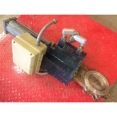 Used 6" Fabri-valve Stainless Steel Gate Valve
