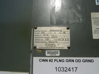 1965 CINCINNATI #340-20 GRINDERS, CENTERLESS | GCH Machinery (2)