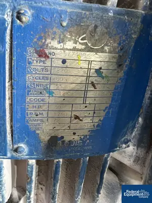 USED Cowles 30 HP Cowles Disperser, S/S, Model 720HV