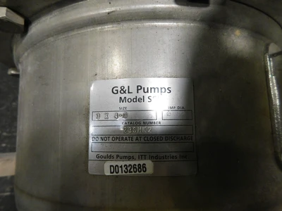 New | in-Stock G&L _UNKNOWN_ Centrifugal Pumps Ohio US | Equipment Recovery Corp. #1330393
