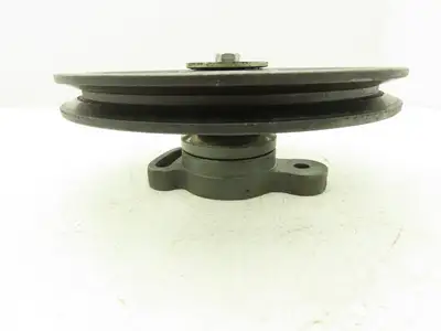 KBC Belt Tensioning Pulley Assy 2 Groove W Adjustable Mount Off KBC 350 Band Saw