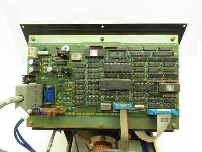 GMF Robotics A05B-2051-C102 Terminal Unit Keyboard/ CRT Monitor Assembly Unit