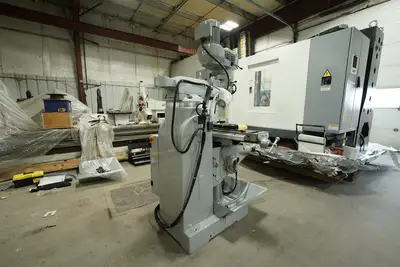 YUWE TM250 Bridgeport Style Manual Milling Machine (1 Phase)