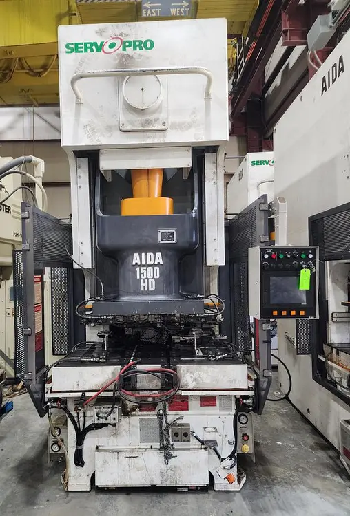 Used AIDA NC1-1500(HD) O.B.I. Presses | Midwest Press and Automation #577355