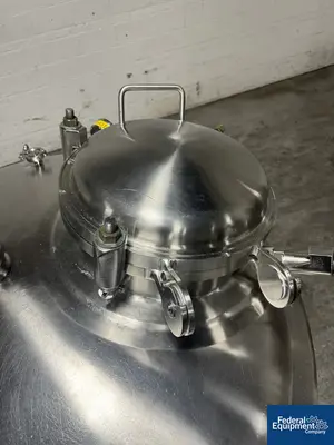 USED Precision 1,200 Liter Precision Stainless Reactor, 316L S/S, 45/100#