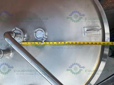 USED LMC 3180 LITER STAINLESS STEEL JACKETED FERMENTATION TANK