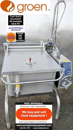 Used GROEN M-30G Gas Cooking Equipment British Columbia CA | Surrey Food Equipment #432336