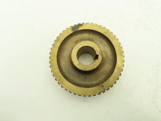 NA SB 38 50 GA Worm Wheel 3/8" Pitch 50 Tooth 1" W 1.5" Bore