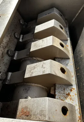 USED HOSOKAWA POLYMER SYSTEMS HEAVY DUTY 1626 GRANULATOR