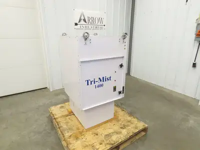 Tri Mist 1400 Industrial Mist Smoke Collector Air Cleaner Overhead No Filters