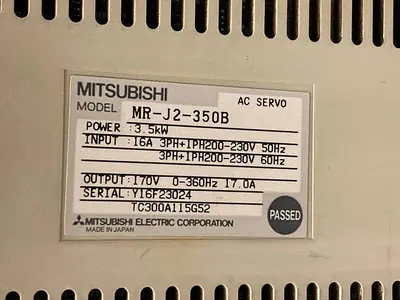 USED Mitsubishi MR-J2S-350B