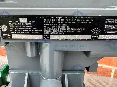 Used FISHER CONTROLS V150 STAINLESS STEEL 1" AIR OPERATED / PNEUMATIC VEE-BALL VALVE Valves/Fittings California US | Equipment Lab #485730