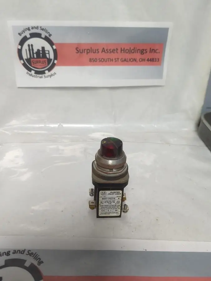 Used ALLEN BRADLEY 800T-PC216 Industrial Controls Ohio US | Surplus Asset Holdings #1553664
