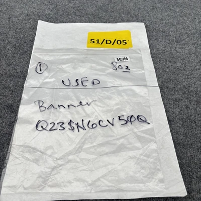 Used Banner Q23SN6CV50Q Photoelectric Sensors California US | Davliegogo LLC #1706777