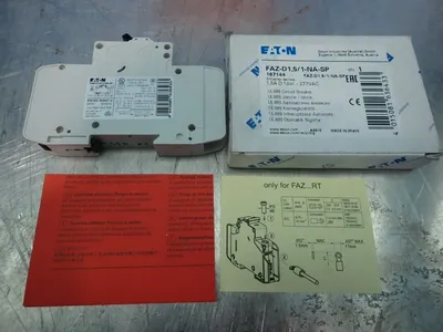 New | in-Stock EATON FAZD1,5/1NASP Circuit Breakers | HGR 24 #731939