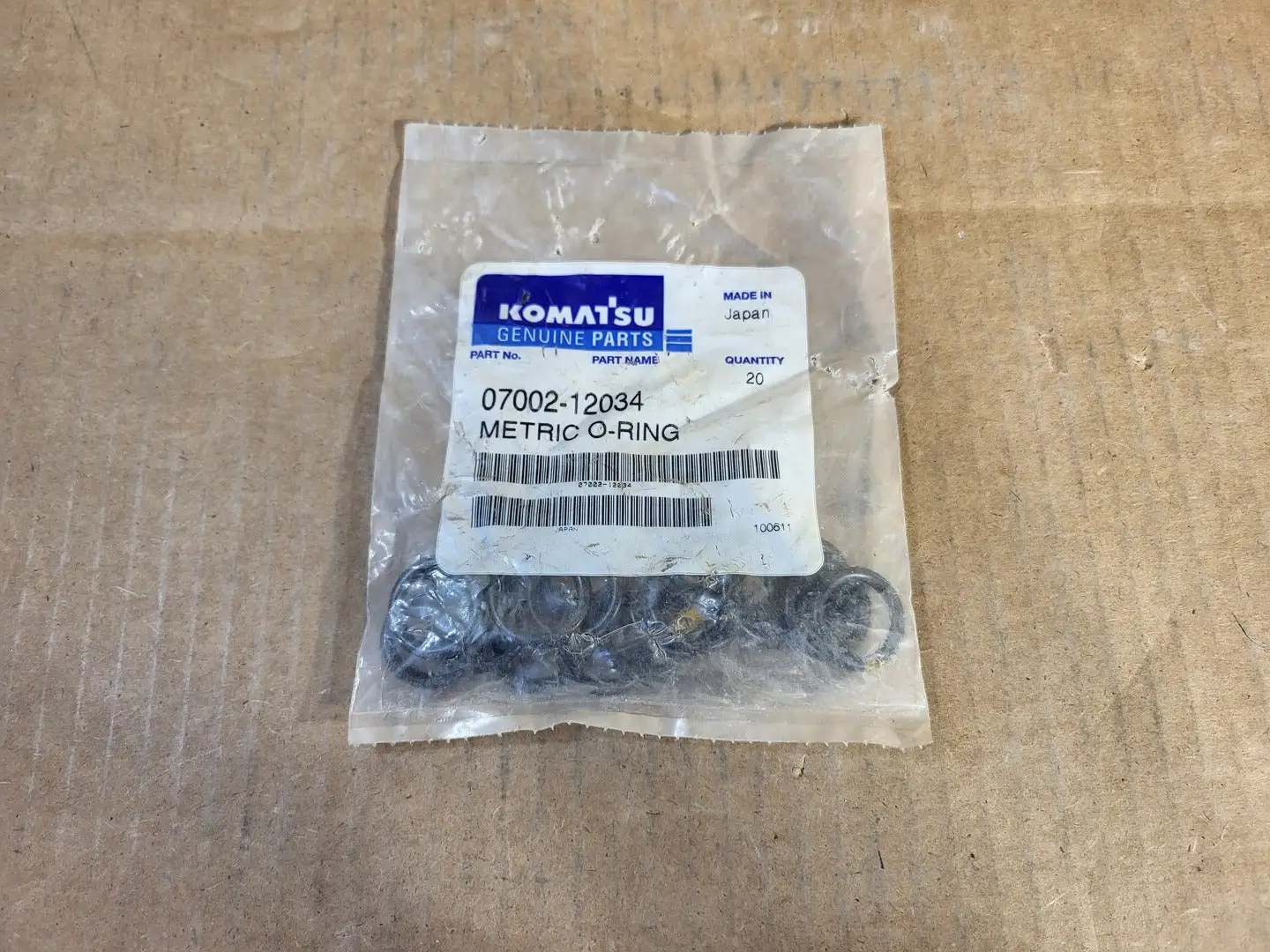NEW KOMATSU 07002-12034