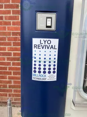 USED MILLROCK TECHNOLOGY RFB LYOSTAR FREEZE DRYER LYOPHILIZER 230V W/ STOPPRING