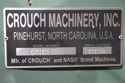 USED CROUCH 255