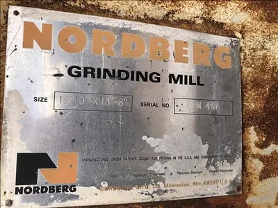 USED 1970 NORDBERG 42VC1200