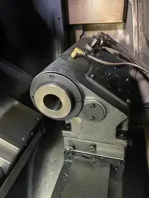 Used 2014 OKUMA GENOS L400 CNC Lathes Ohio US | Toolquip, Inc. #259599