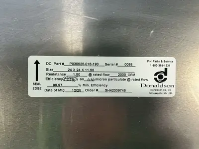 Used 2026 DONALDSON TORIT 9 Dust Collectors Ohio US | HGR 24 #1482286
