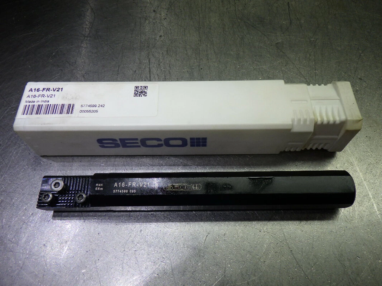 SECO V21 Coolant Thru Indexable Boring Bar 1" Shank A16-FR-V21 (LOC3520)