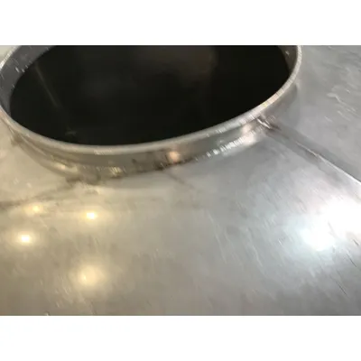 Used 1000 Liter (35 cu. Ft) IBC Matcon Stainless Steel Portable Tote Bin