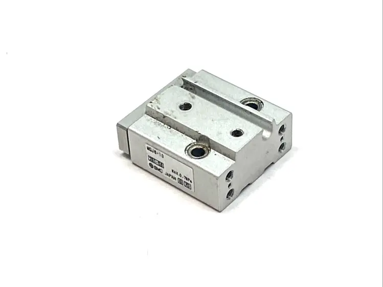 Used SMC MINIATURE GUIDE ROD CYLINDER 6MM BORE 10MM STROKE Pneumatic Cylinders | Maverick Industrial Sales #1101024