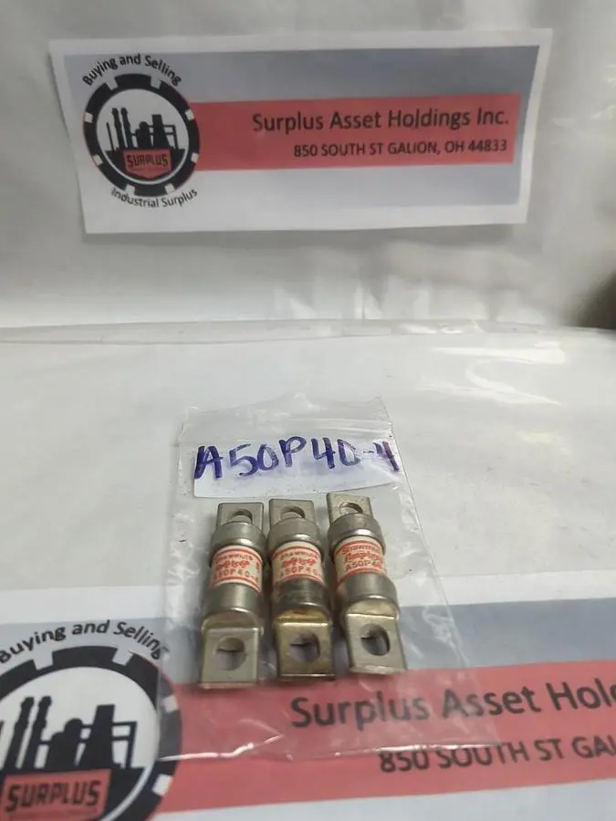 Used GOULD SHAWMUT A50P40-4 Miscellaneous Equipment (Electrical & Power) | Surplus Asset Holdings #1191618