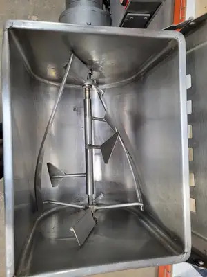 Used Leland Southwest 200DA Double Action 200 LBS. Meat Mixer, 1 Phase 220V