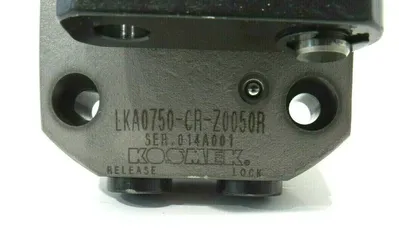 NEW KOSMEK LKA0750-CR-Z0050R HYDRAULIC SWING CLAMP LKA0750CRZ0050R
