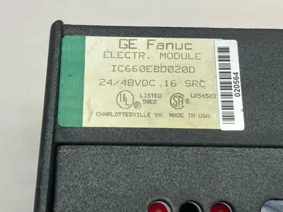 Used GE FANUC IC660TBD022K Industrial Controls Ohio US | Surplus Asset Holdings #1239016