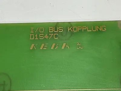 USED KEBA I/O BUS KOPPLUNG D1547C