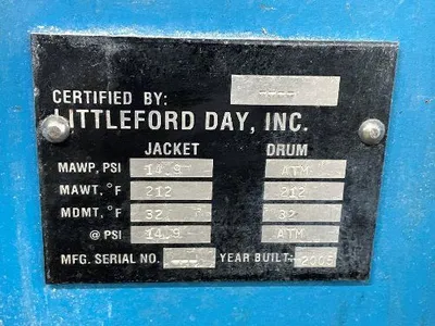 Used 1990 LITTLEFORD FKM 1200E Mixers Ohio US | HGR 24 #727701
