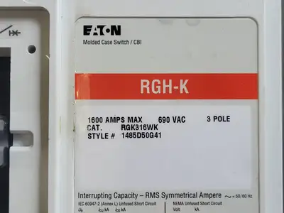 NEW EATON RGK316WK