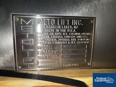 USED Metolift Metolift with drum lift