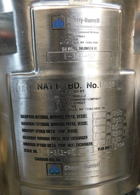 USED CHERRY BURRELL REACTOR 5 GALLON