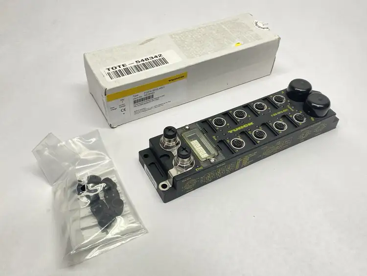 Used TURCK MULTIPROTOCOL I/O MODULE FOR ETHERNET 16 INPUT 6825423 Input / Output Modules Michigan US | Maverick Industrial Sales #1092010