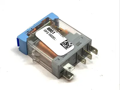 USED COMAT RELECO POWER RELAY SPDT 10A 250VAC 5-PIN PLUG-IN LOT OF 5