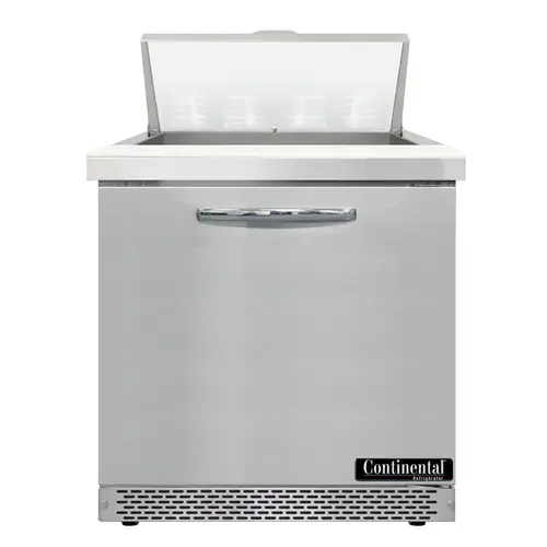 Continental D32N8-FB 32" Designer Line Sandwich/salad Prep Table W/ Refrigerated Base, 115v