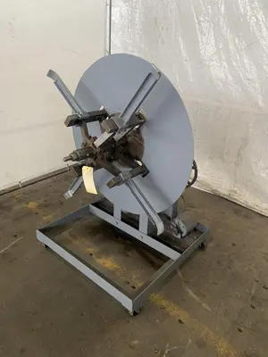 2,000 LB X 10" MOTORIZED UNCOILER. STOCK # 1399920