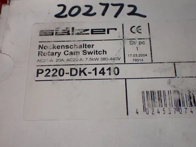 New | in-Stock SALZER P220DK1410 Relays & Switches Ohio US | HGR 24 #1175533