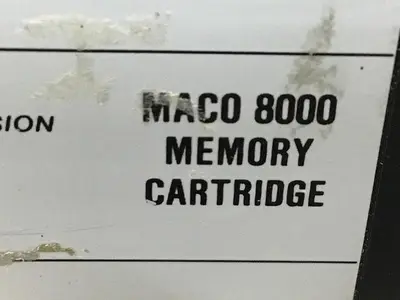 USED BARBER COLMAN MACO 8000