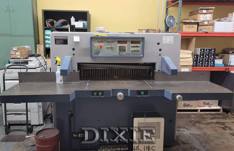 Used 1988 PIVANO DIGITOMATIC 3 S-42 CUTTER _UNKNOWN_ Paper Cutters Tennessee US | Dixie Reproductions, Inc. #783849