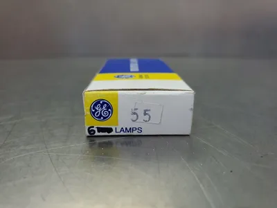GE MPL410AH Miniature Lamps (55 Unit), Lot of 6. 5E-28