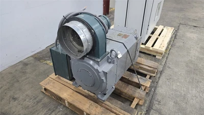 400 HP AC Motor and Yaskawa AC Drive A1000 w/ Cabinet