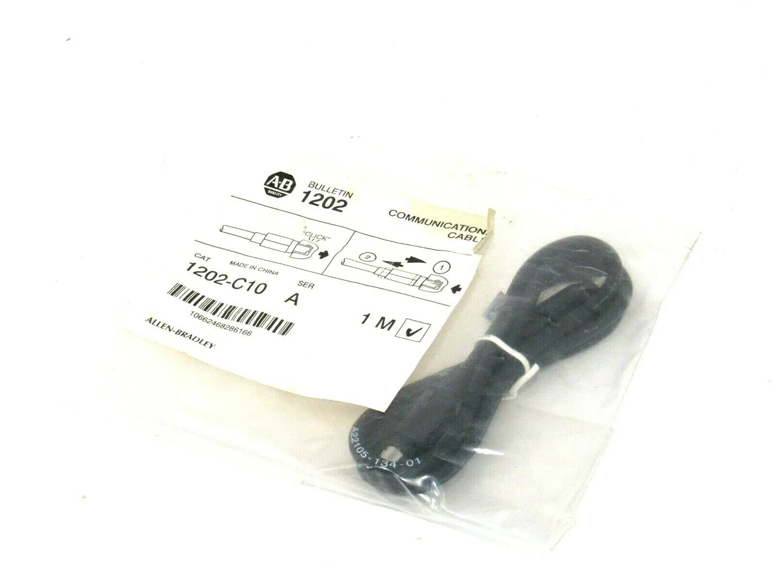 NEW ALLEN BRADLEY 1202-C10 COMMUNICATION CABLE SER.A 1202C10